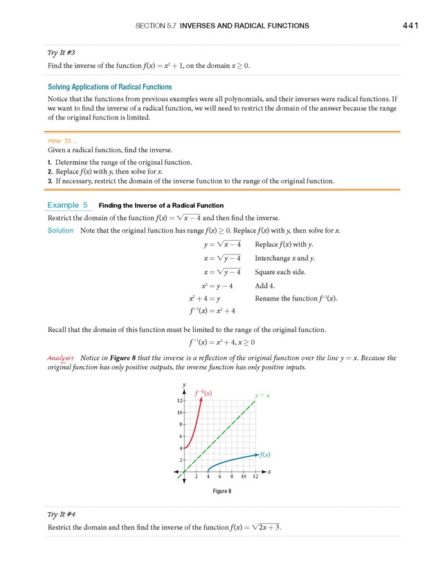 Algebra and Trigonometry - Front Matter 459